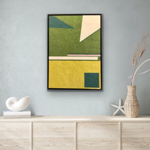 Load image into Gallery viewer, Shapes-2 abstract digital print. 50x70cm run of 2
