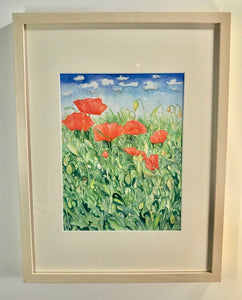 Poppy print 32x42cm (2)