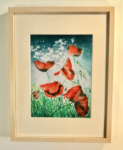 Poppy print 32x42cm (1)