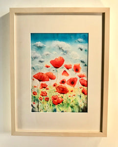 Poppy print 32x42cm (1)