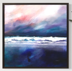 Sea & sky 2, Acrylic on canvas 100x100cm run of 2