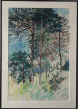 Load image into Gallery viewer, Tall trees 85x60 Pastel on paper&nbsp;
