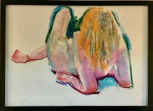 Figure 1 45x62cm pastel drawing