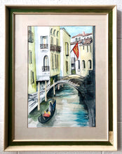 Load image into Gallery viewer, Casanova Framed watercolour   Original painting   75x58cm
