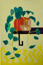 Load image into Gallery viewer, Monstera. Acrylic on Canvas Board. 61x91cm
