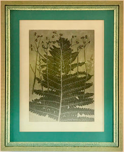 Fern screen print 39x48cm