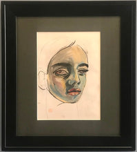 Load image into Gallery viewer, Pastel face 2 44x50cm
