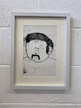 Load image into Gallery viewer, Drew Framed ink drawing 34x33cm
