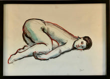 Load image into Gallery viewer, Figure 3 45x62cm pastel drawing
