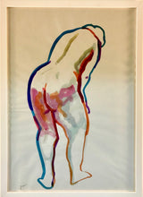 Load image into Gallery viewer, Figure 6 45x62cm pastel drawing
