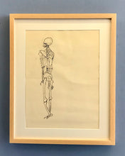 Load image into Gallery viewer, skeleton-1 Pen drawing. 42x52cm Run of 2
