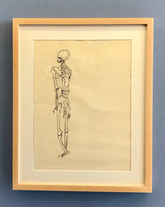 skeleton-1 Pen drawing. 42x52cm Run of 2